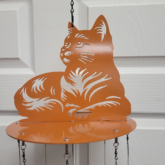 Orange Cat Wind Chime - Picture 3 of 4